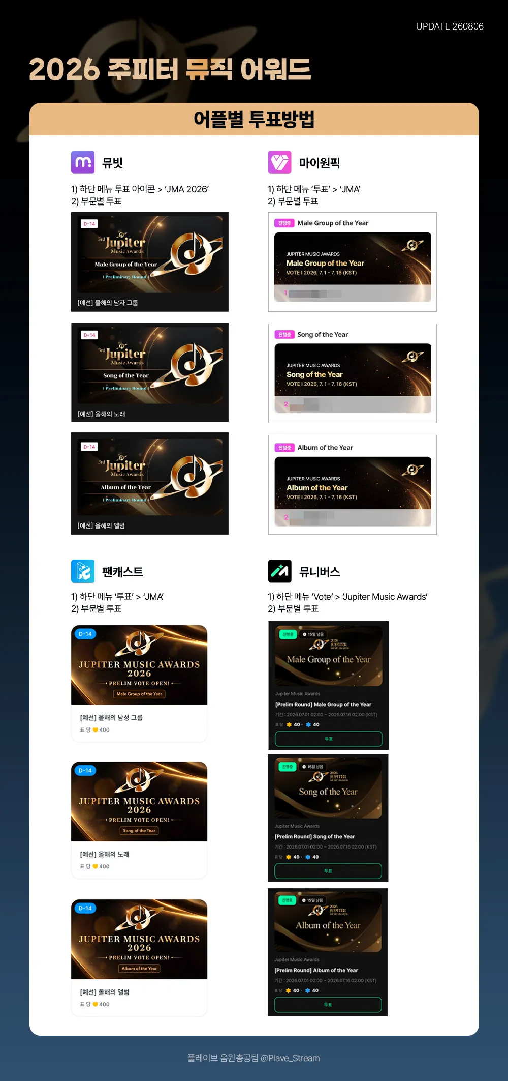 2026 Jupiter Music Awards