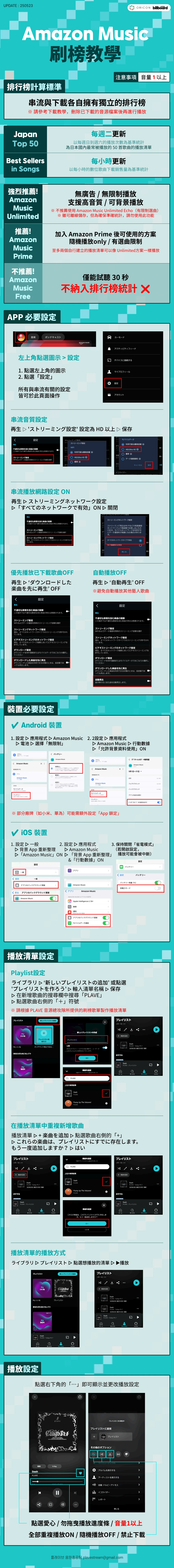Amazon Music 刷榜教學