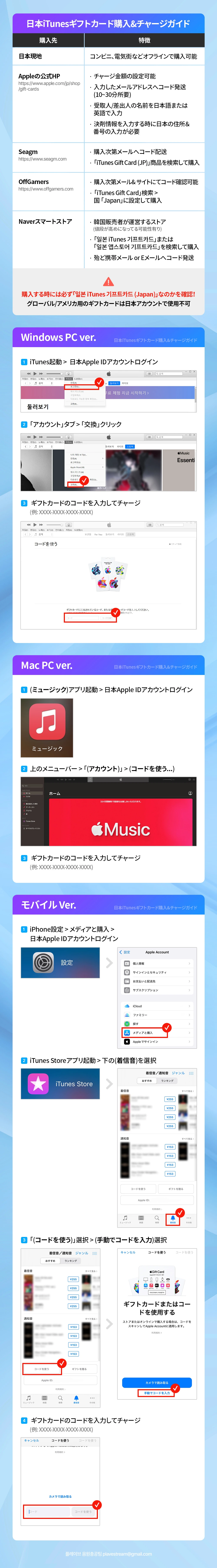 iTunes Japanダウンロードガイド