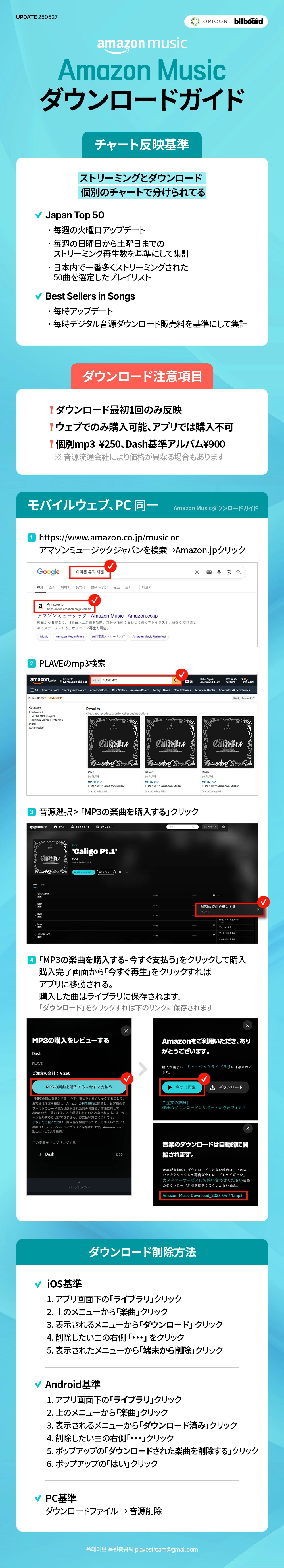 Amazon Musicダウンロードガイド