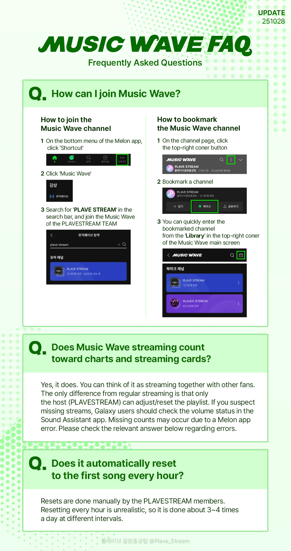 Melon Streaming Guide