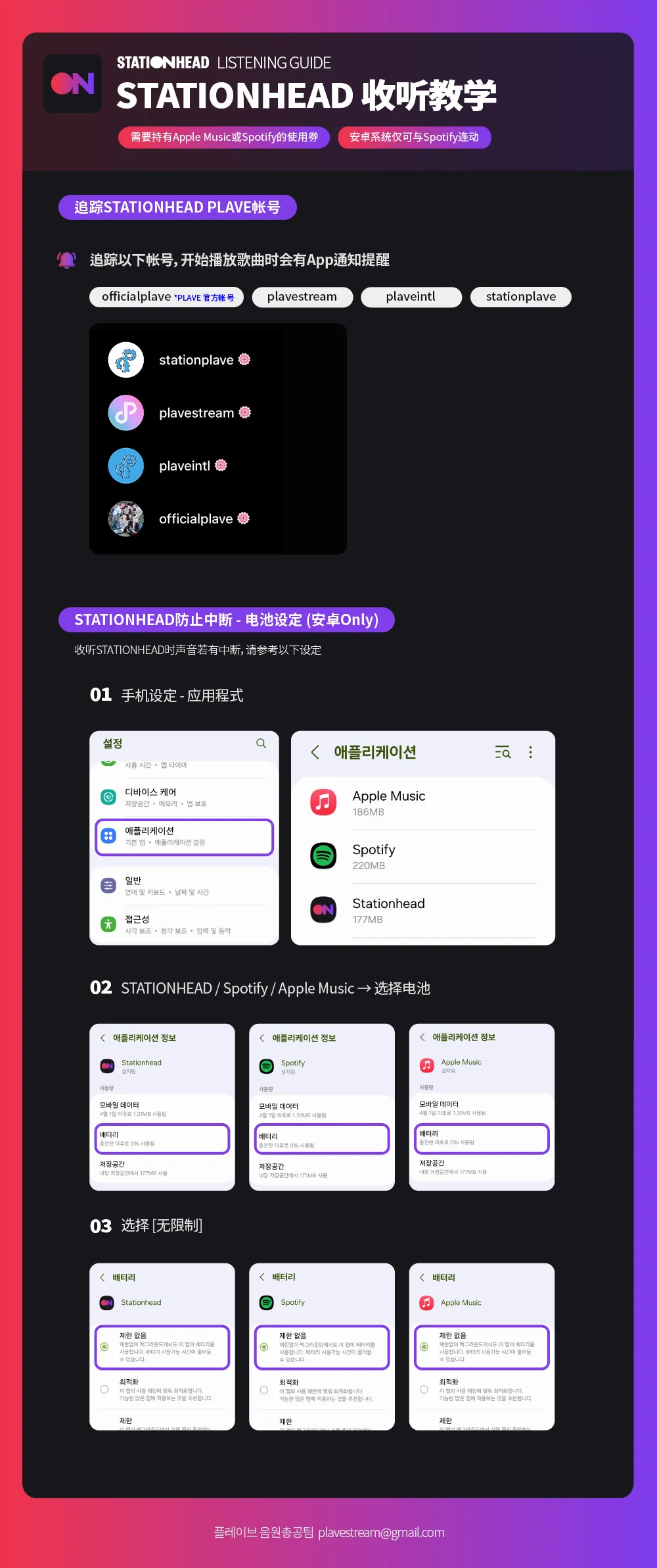 Stationhead 歌曲刷榜 教学