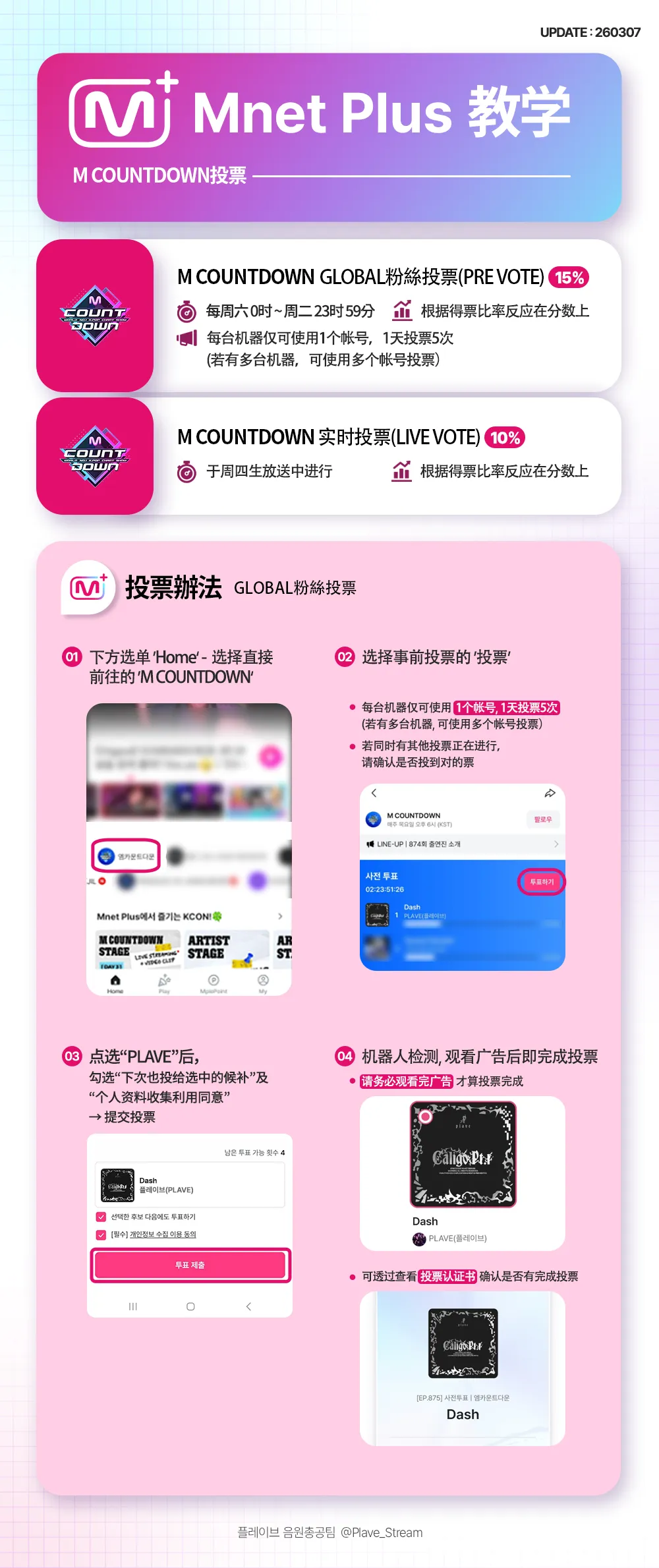 M countdown 音乐节目教学
