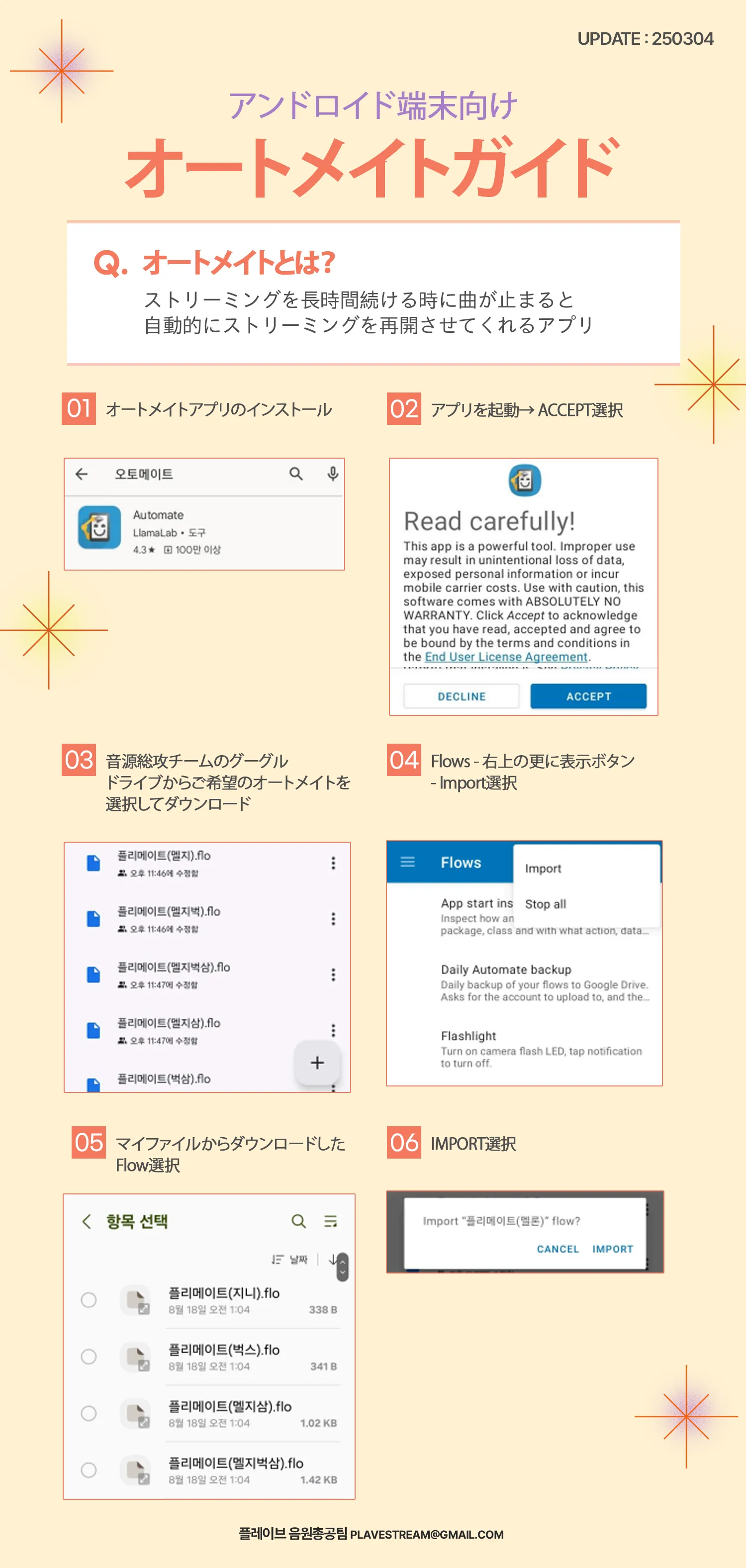 Automate ガイド