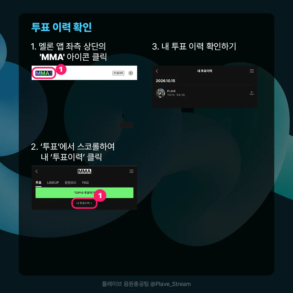 MMA2026 TOP10 투표