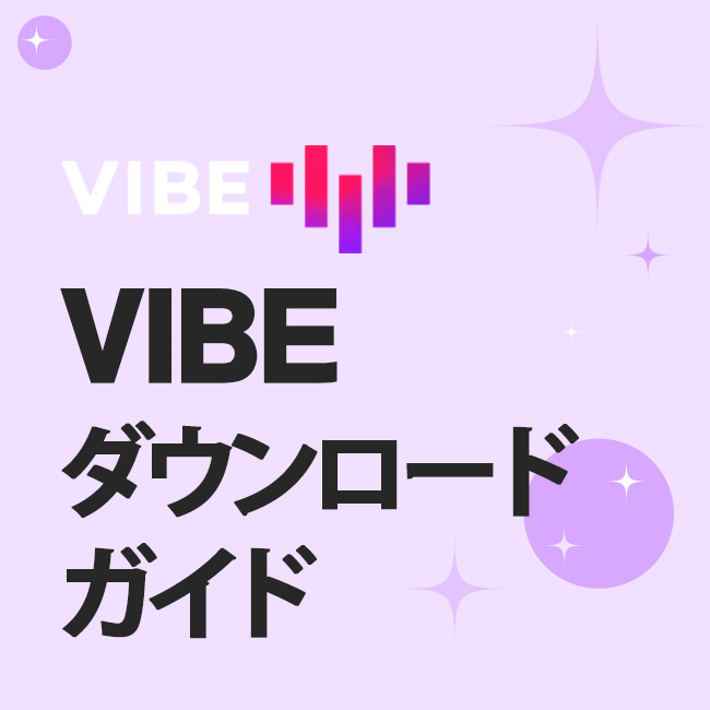 VIBE ダウンロード ガイド