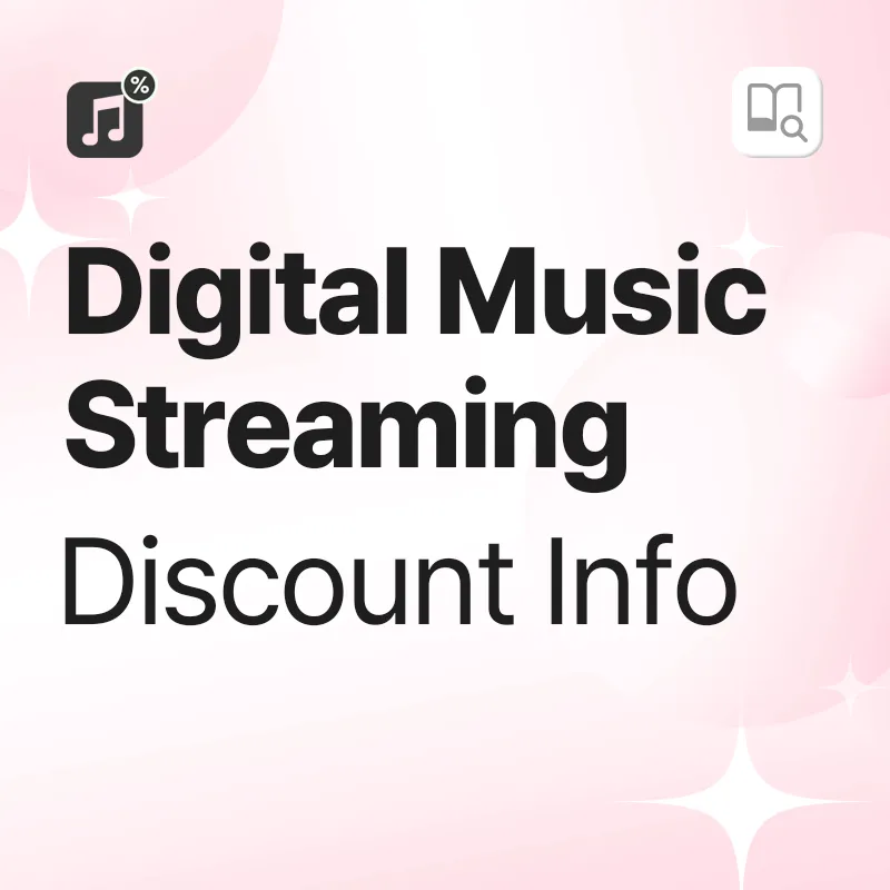 Music Streaming Discount Info