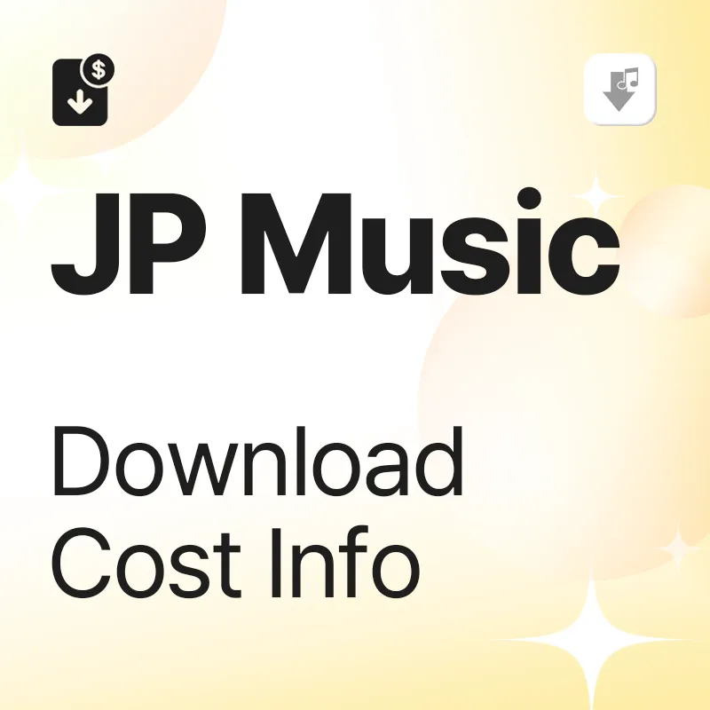 Music Download Prices on Websites in Japan