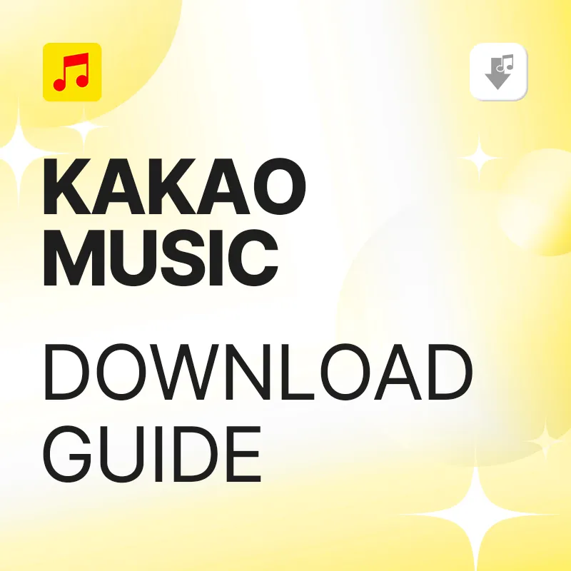 kakao music Download Guide