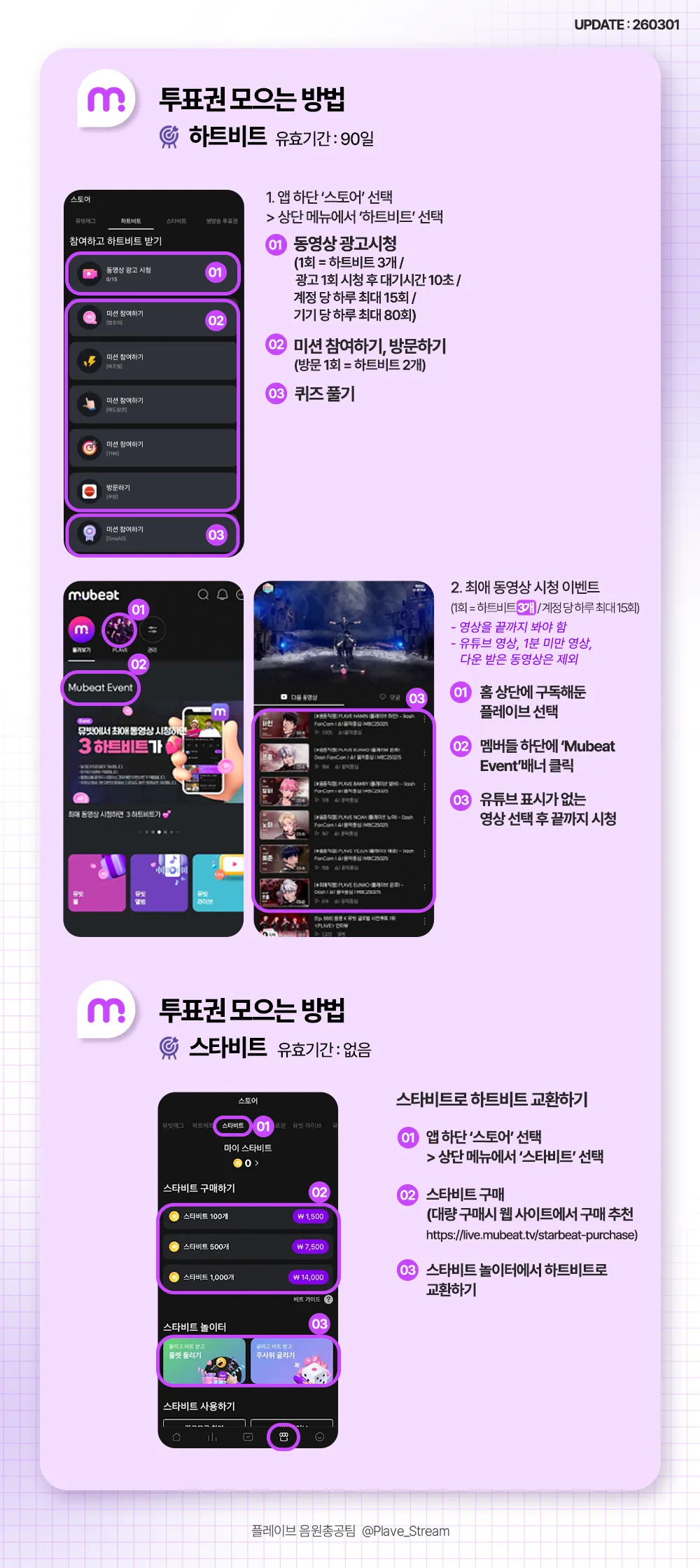 뮤빗 음악방송 가이드