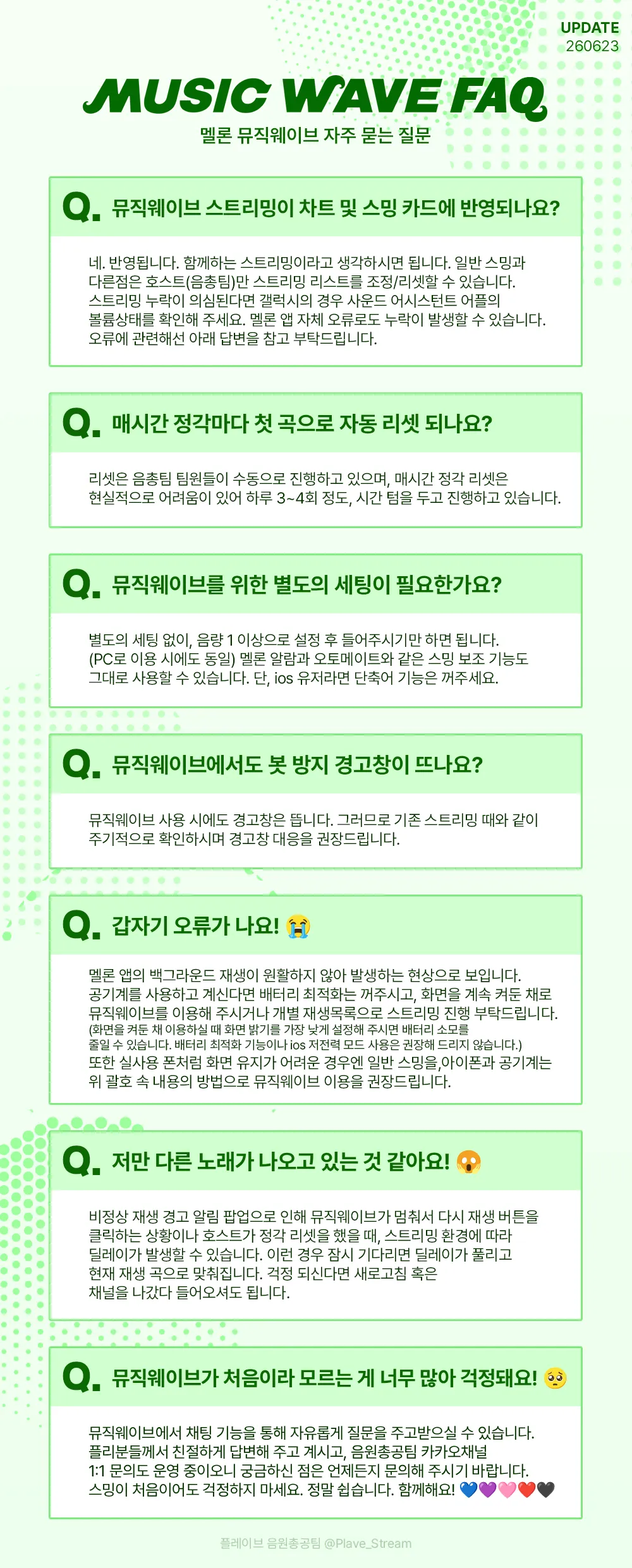 멜론 스트리밍 가이드