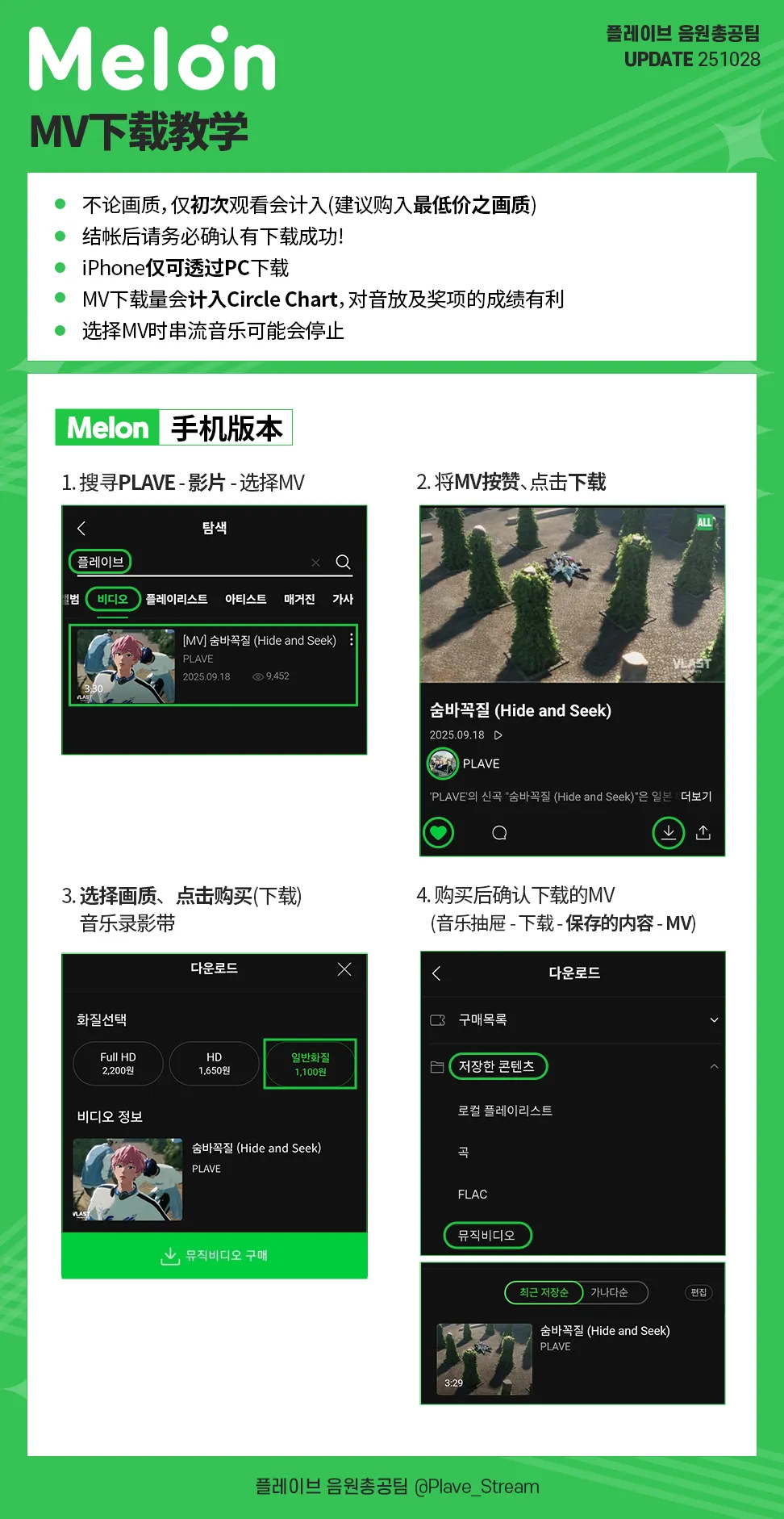 Melon MV 下载教学