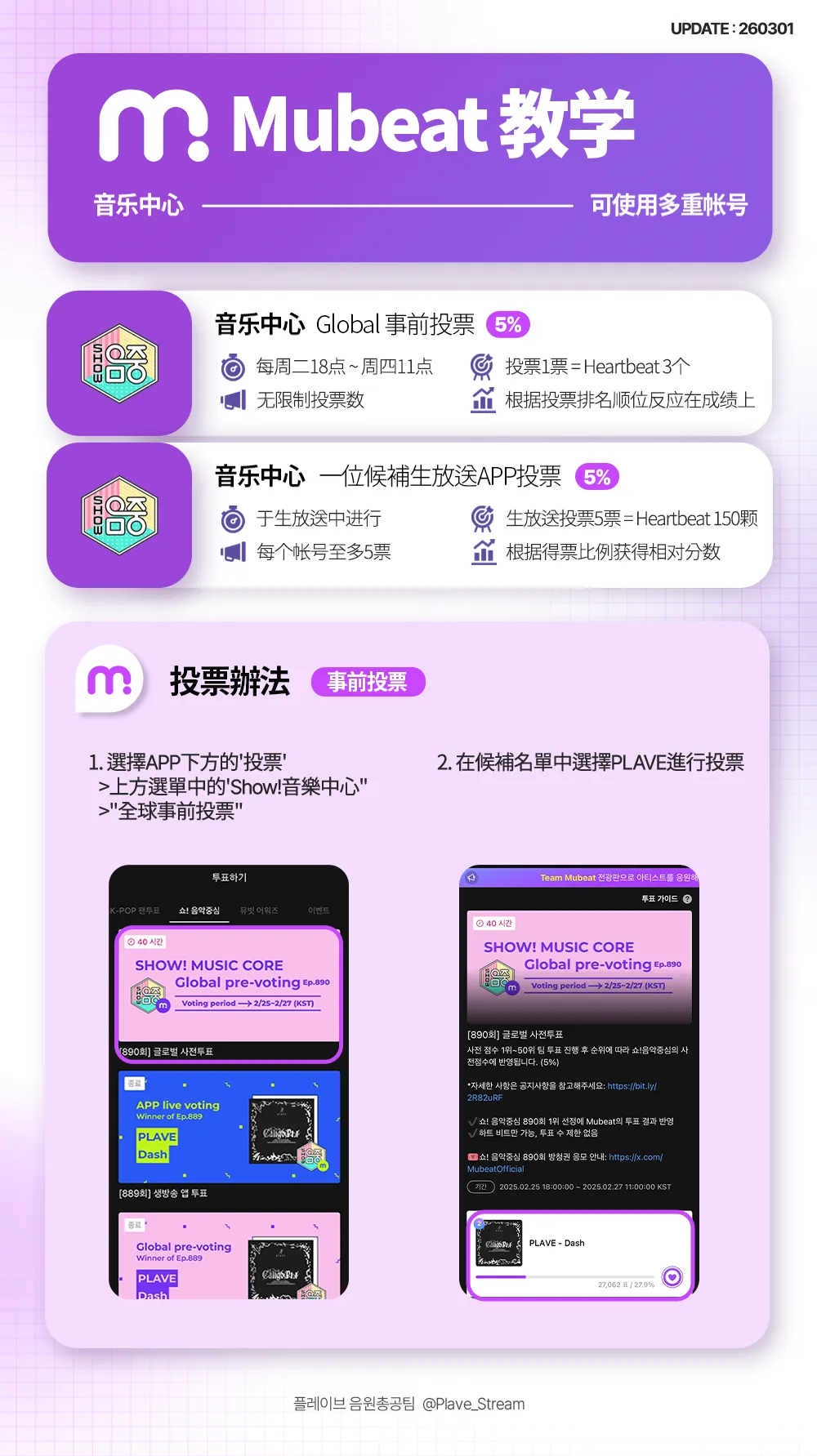 Show!music core音乐节目教学