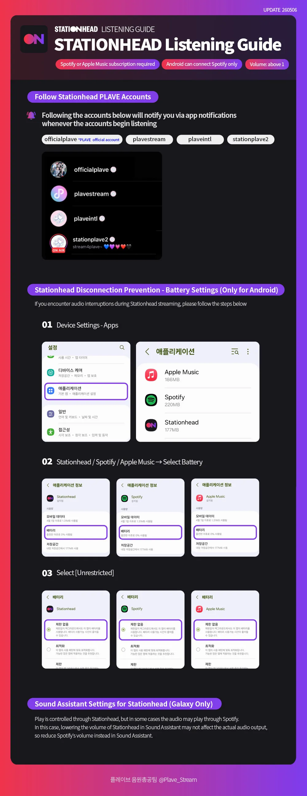 Stationhead Streaming Guide